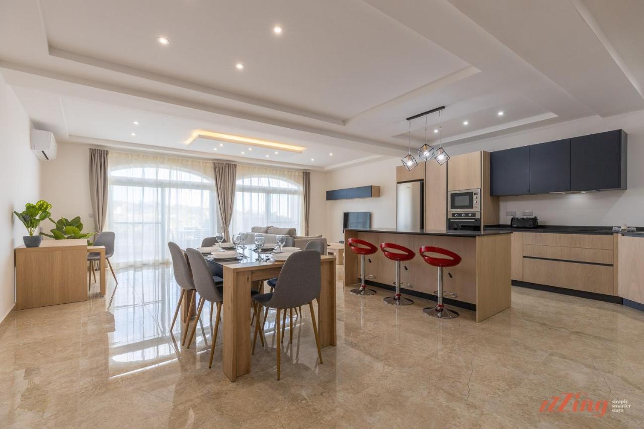 Gozo - Apartment With Stunning Views & Shared Pool Xagħra Exteriör bild