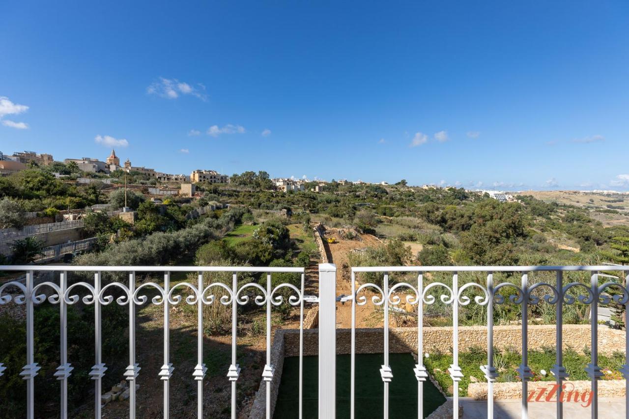 Gozo - Apartment With Stunning Views & Shared Pool Xagħra Exteriör bild